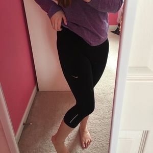 Nike Cropped Running Leggings
